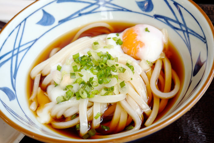 温泉たまごのぶっかけうどん