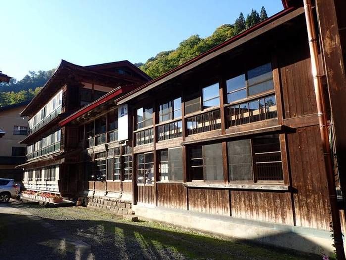 小谷温泉山田旅館の様子