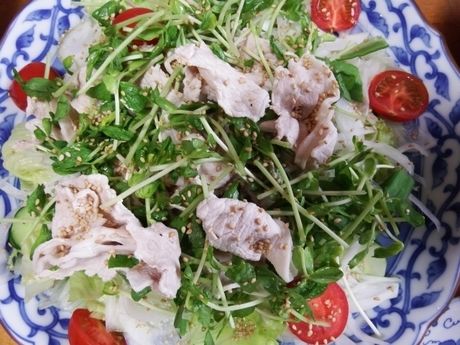 豚肉の冷しゃぶサラダ