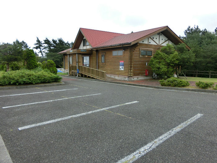 だるま山高原キャンプ場のコテージ