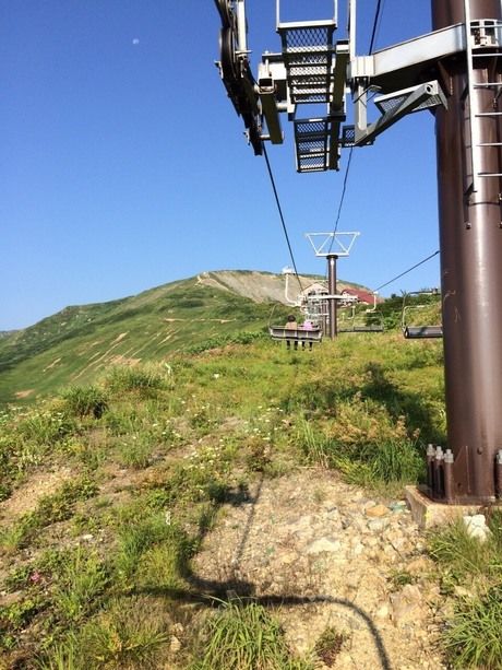 八方池山荘までのリフト