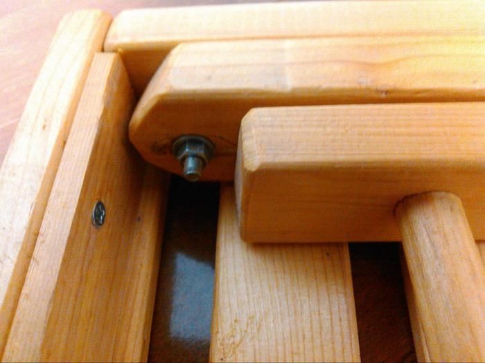 ボルトとナットで接続