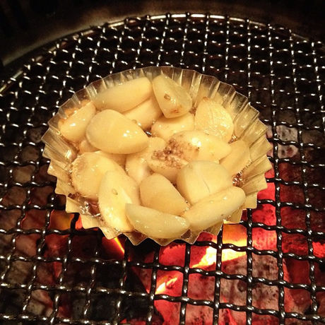 にんにくのホイル焼き