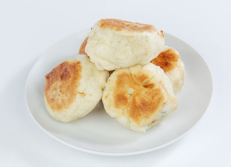 ホットサンドクッカーで作った焼き肉まん
