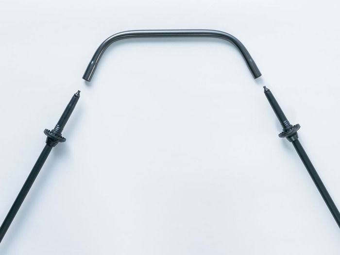 トレッキングポールで代用可能