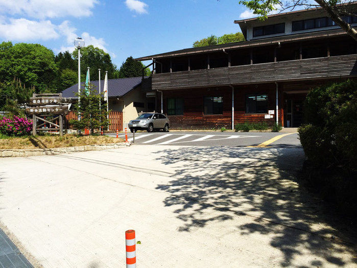 奈良県立野外活動センターの入口
