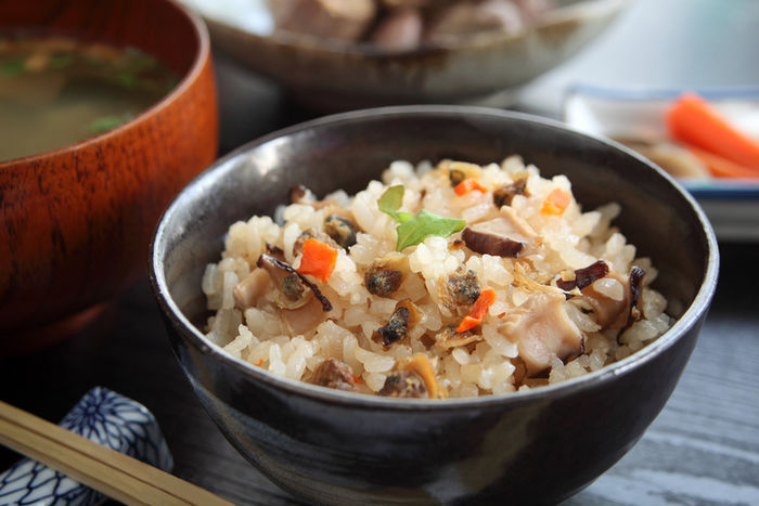 きのこの炊き込みご飯