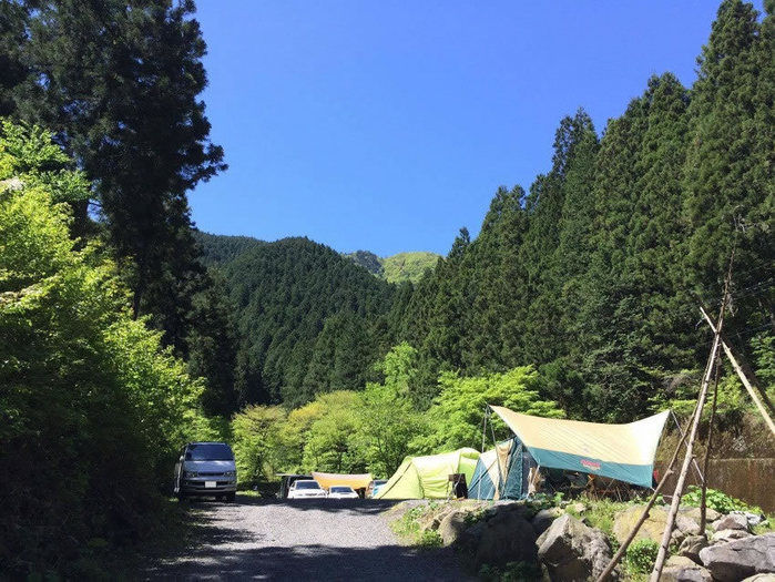 大岳キャンプ場の外観