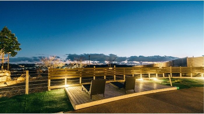 みのたにグリーンスポーツホテルからの夜景