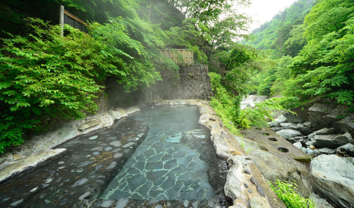 湯守田中屋の温泉