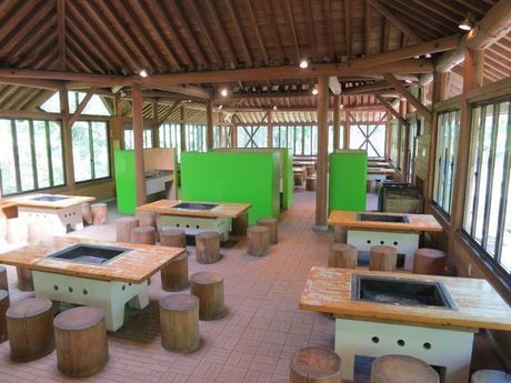 秋吉台家族旅行村のバーベキューハウス