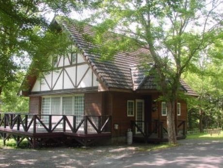 霧島高原国民休養地のコテージ