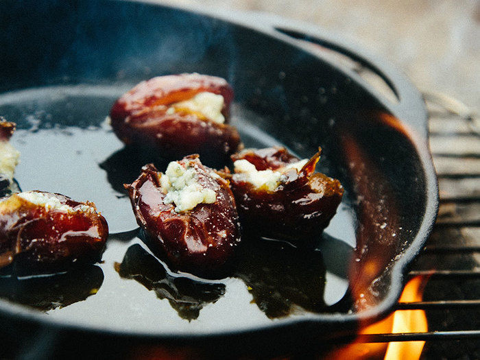 スキレットで調理
