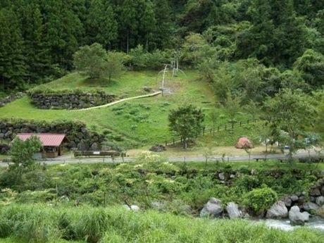 夢の森公園キャンプ場の遠景