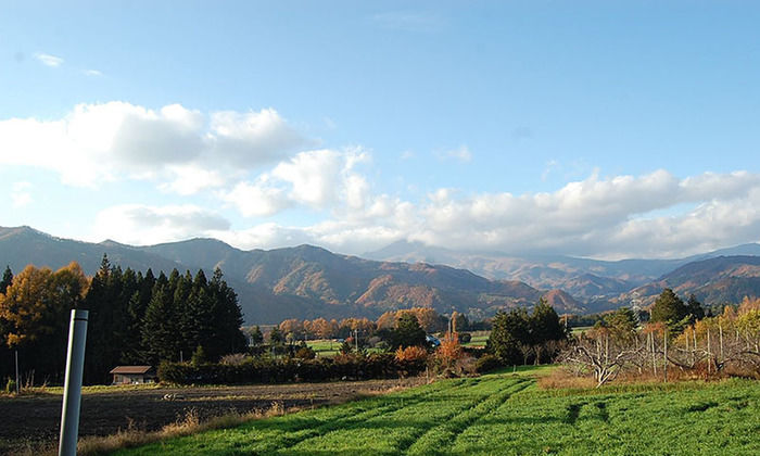 皇海山キャンプフォレストからの雄大な景色