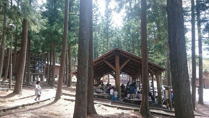 赤城森林公園のバーベキュー場