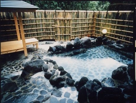 妖精の森キャンプ場の露天風呂