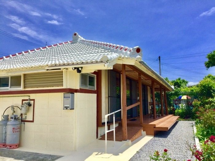 琉球の家 古宇利島KANAUのコテージ