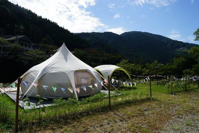 月ヶ谷温泉村キャンプ場 パンゲア