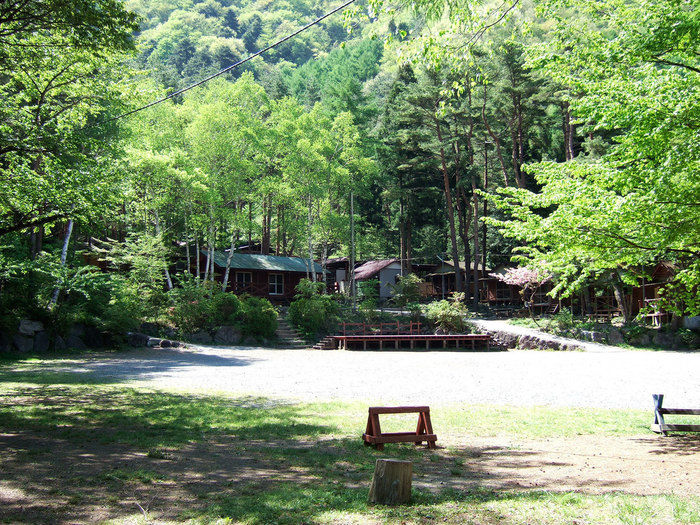 紅葉台キャンプ場の景観
