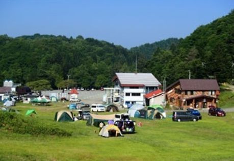 飛騨高山キャンプ場でのキャンプの様子