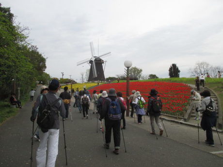 花博記念公園鶴見緑地の様子