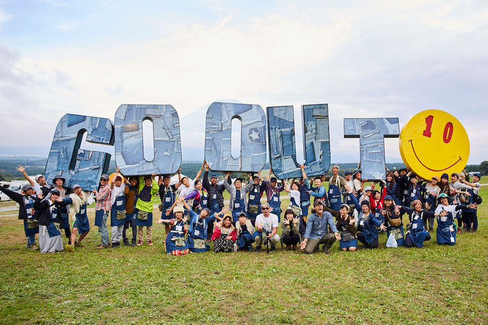 GO OUT JAMBOREEでの記念撮影