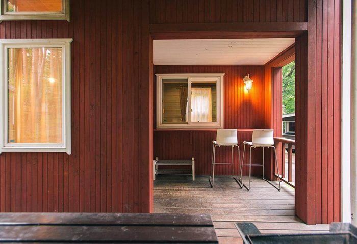 PICA富士吉田のコテージの外観