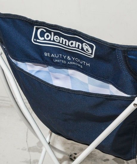 コールマンのヒーリングチェアーの背面のポケット