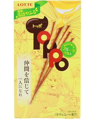Lotte Toppo Fruit Tart Flavor
