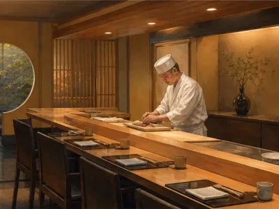 【板前継続可能】ミシュラン1つ星獲得経験もある日本料理店の事業譲渡