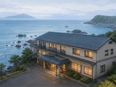 北海道離島の海沿い温泉旅館｜高単価・高評価の宿泊事業
