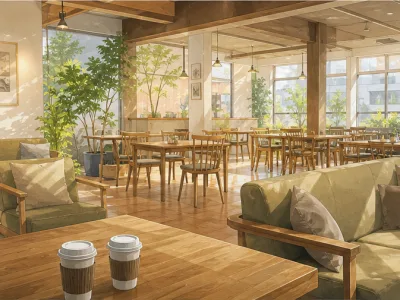※急募※【香川県高松市】 大型カフェ店舗の資産譲渡｜54.5坪・60席超｜業態変更も可能