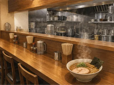 日野市・営業中ラーメン店／設備一式付き事業譲渡」