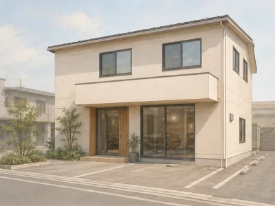 【至急案件】交通量の多い好立地、初期投資を抑え即営業開始可能、駐車場6台・2階建店舗の美容室運営事業