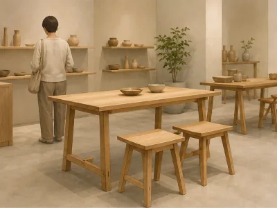 【意匠権・商標保有】都内有名セレクトショップで常設販売中のオリジナル家具とライフスタイルブランド 
