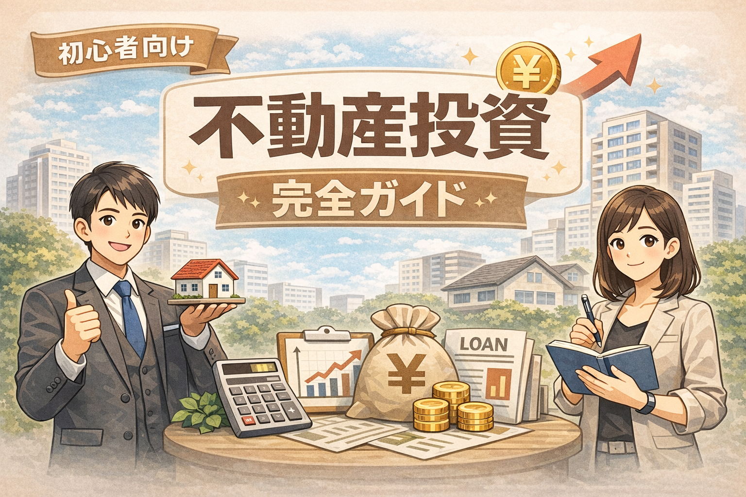 不動産投資とは？仕組み・始め方・収益指標・税金・リスクまでわかりやすく解説
