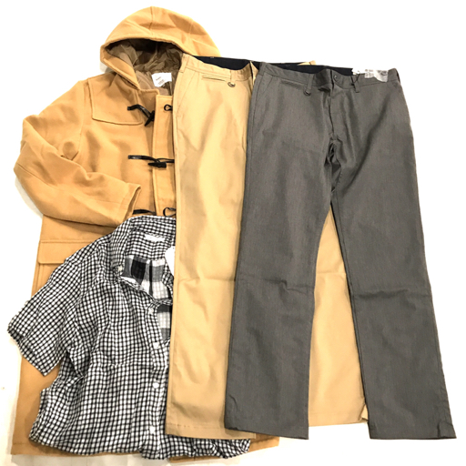 コンファーム ロングパンツ L ベージュ グレー 他 半袖シャツ ダッフル コンファーム ロングパンツ L ベージュ グレー 他 半袖シャツ ダッフル