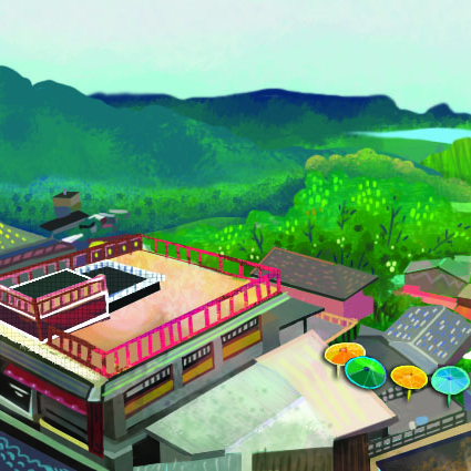 A nice day - 九份場景
