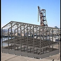 昱翔設計 - 平面房屋鋼骨結構繪製