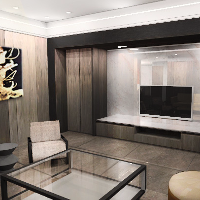 寰泰采尚設計工程有限公司 - 桃園劉宅-客廳