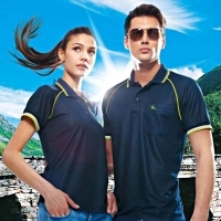 伊籐美國際開發有限公司 -  短袖POLO衫( 抗紫外線+吸濕排汗布）  100% POLYESTER  原紗吸濕排汗。