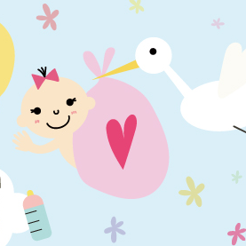 E Lab. Design設計研究室 - 彌月小卡設計