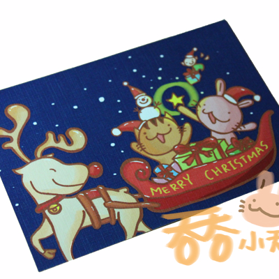 吞吞 - 聖誕卡實拍