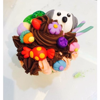 王泳潔 - 黏土教學:蛋糕杯