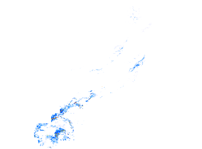 雨レーダー