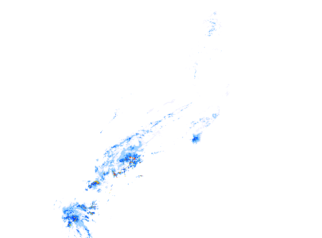 雨レーダー