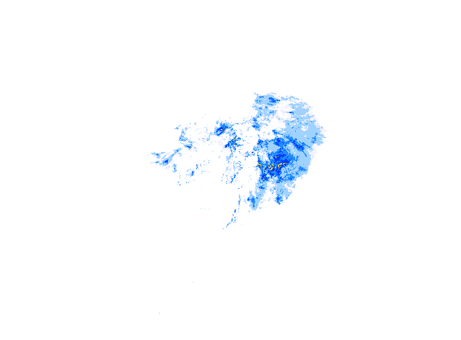雨レーダー