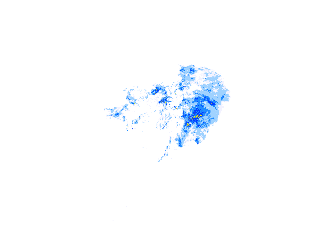 雨レーダー