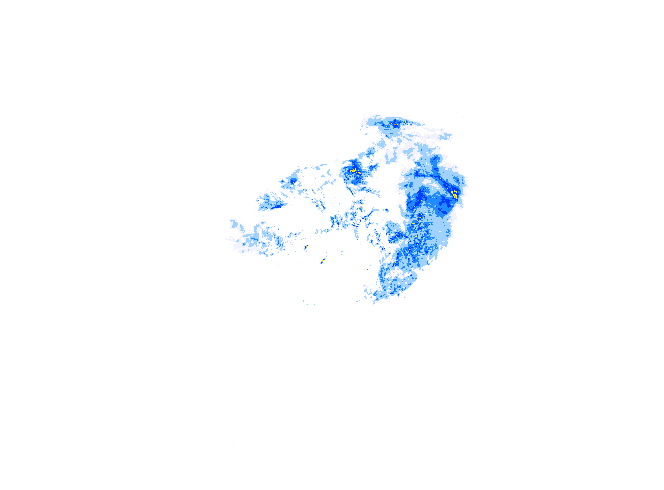 雨レーダー